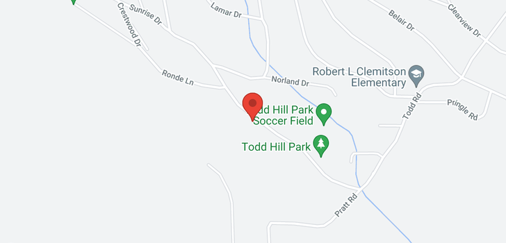 map of 1453 TODD ROAD